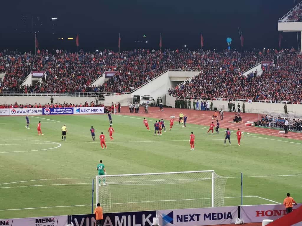 ไปดูบอลโลก รอบคัดเลือก ที่ฮานอย ทีมชาติ เวียดนาม พบ ทีมชาติไทย