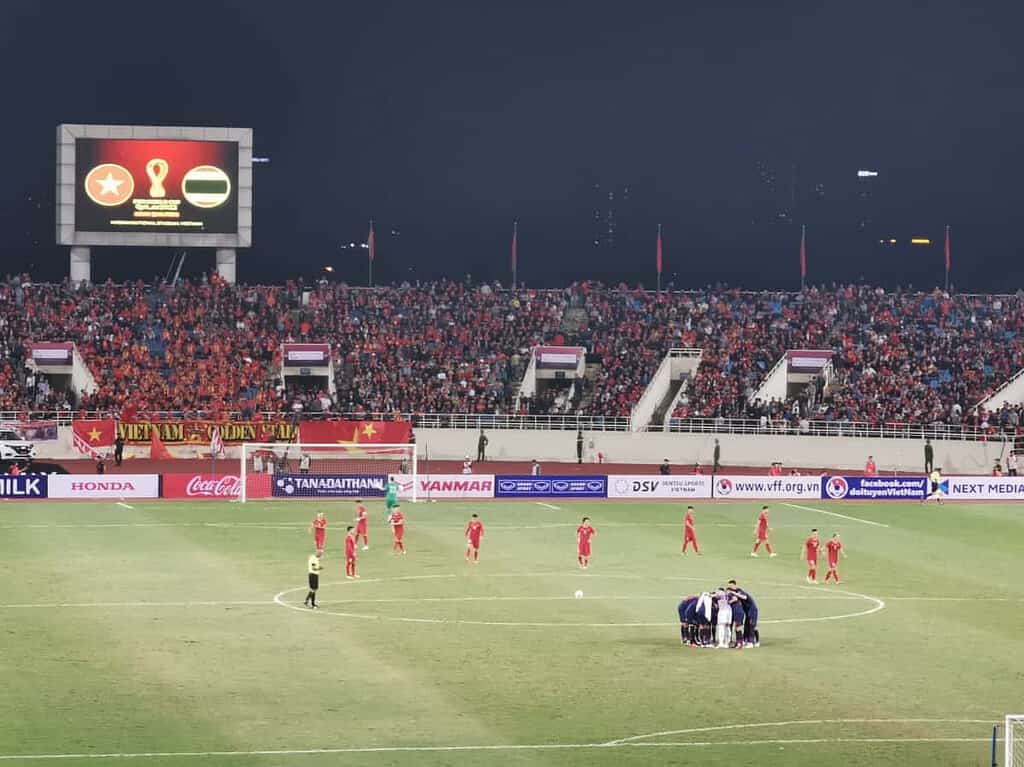 ไปดูบอลโลก รอบคัดเลือก ที่ฮานอย ทีมชาติ เวียดนาม พบ ทีมชาติไทย