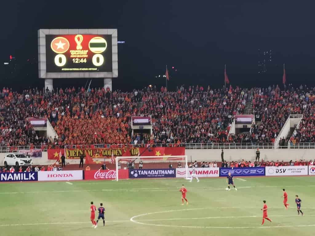 ไปดูบอลโลก รอบคัดเลือก ที่ฮานอย ทีมชาติ เวียดนาม พบ ทีมชาติไทย