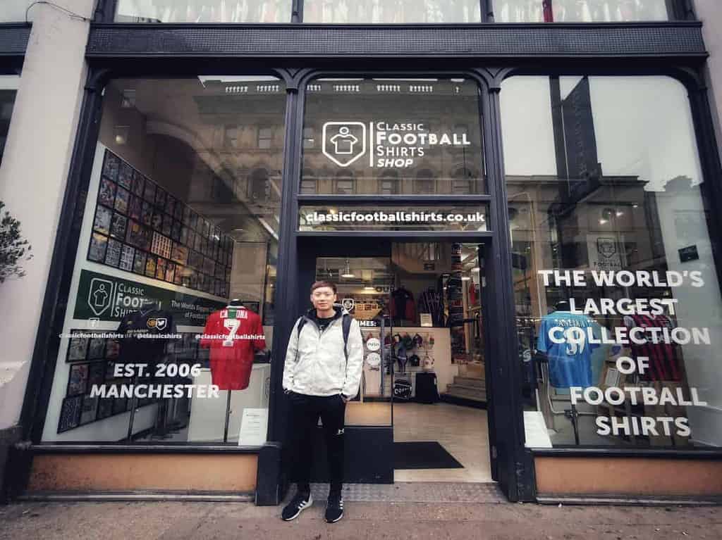 เสื้อบอลสะสม classic football shirts แมนเชสเตอร์