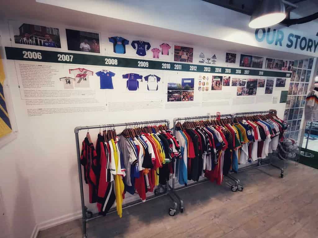 เสื้อบอลสะสม classic football shirts แมนเชสเตอร์