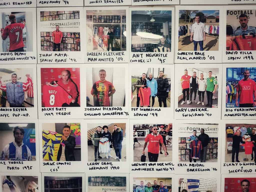 เสื้อบอลสะสม classic football shirts แมนเชสเตอร์