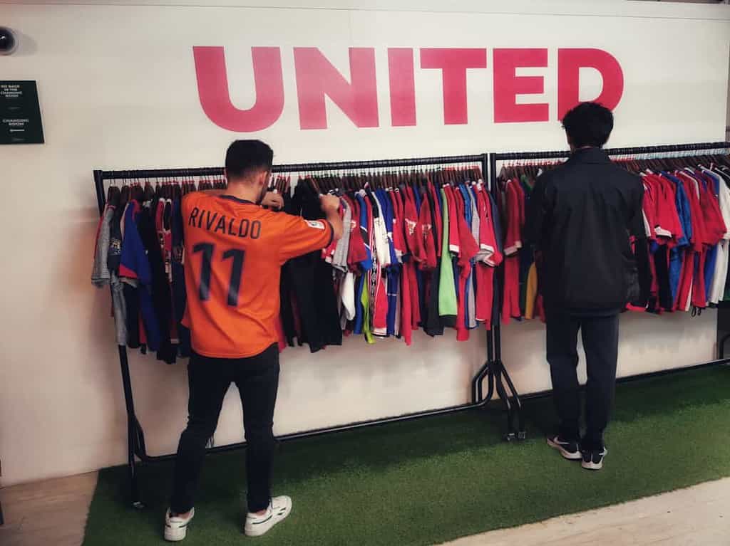 เสื้อบอลสะสม classic football shirts แมนเชสเตอร์