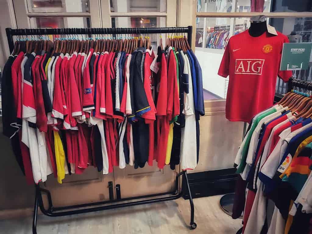 เสื้อบอลสะสม classic football shirts แมนเชสเตอร์