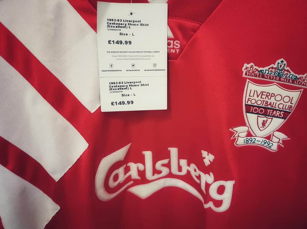 เสื้อบอลสะสม classic football shirts แมนเชสเตอร์