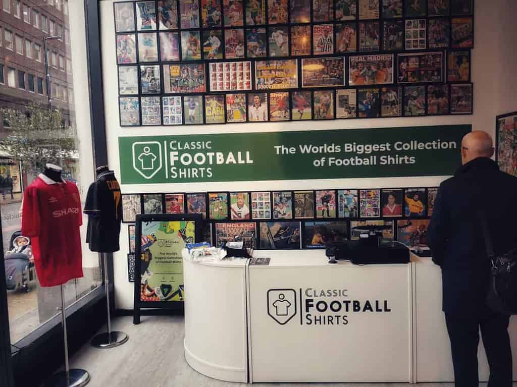 เสื้อบอลสะสม classic football shirts แมนเชสเตอร์